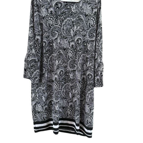 Michael Kors Black Ruffled Flutter Sleeve Blouse - Picture 9 of 11